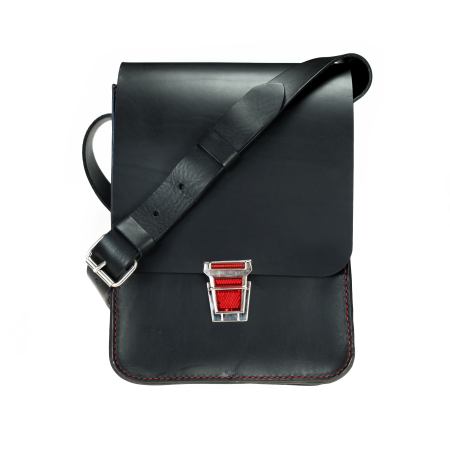 Torba skórzana OFFme Z KLAMRĄ HandMade